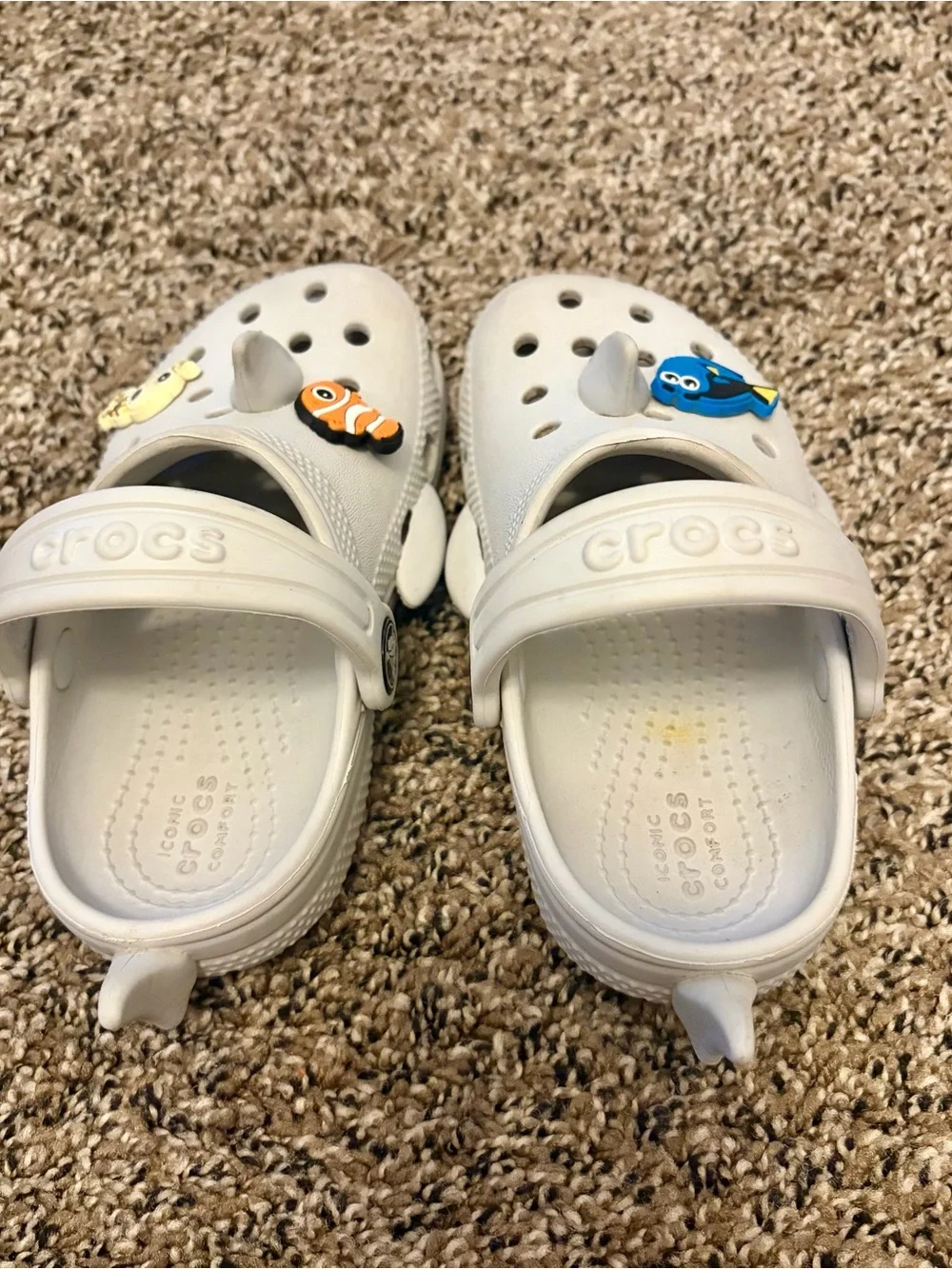 CROCS Kids I AM Shark with Nemo Jibbitz